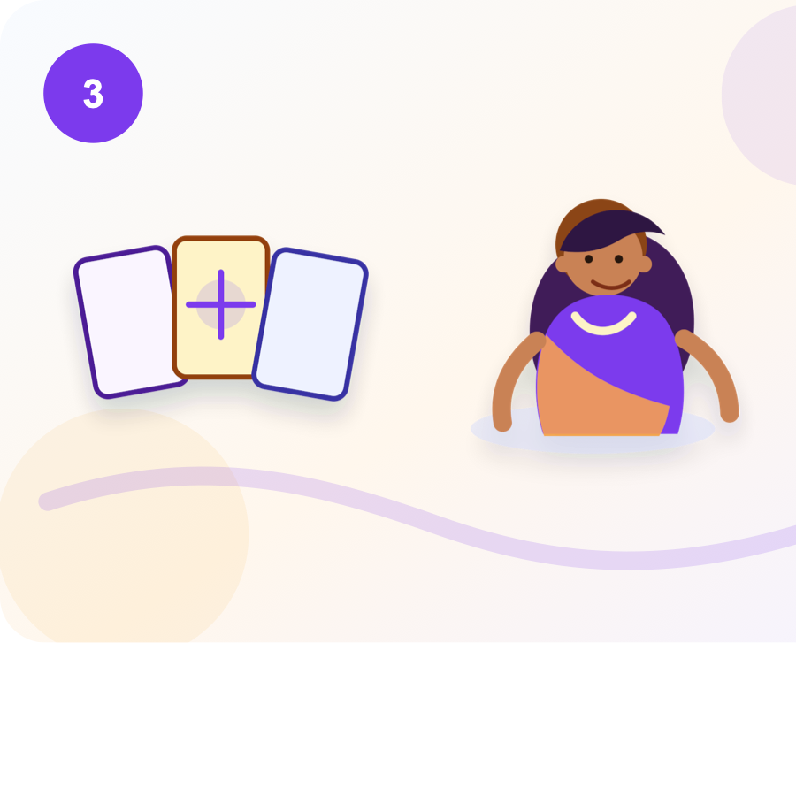 Reading is interpreted consultation process illustration